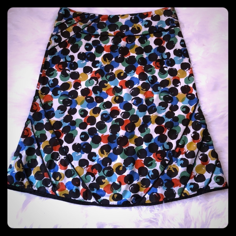 Edme & Esyllte(Anthropologie) A-Line Print Skirt